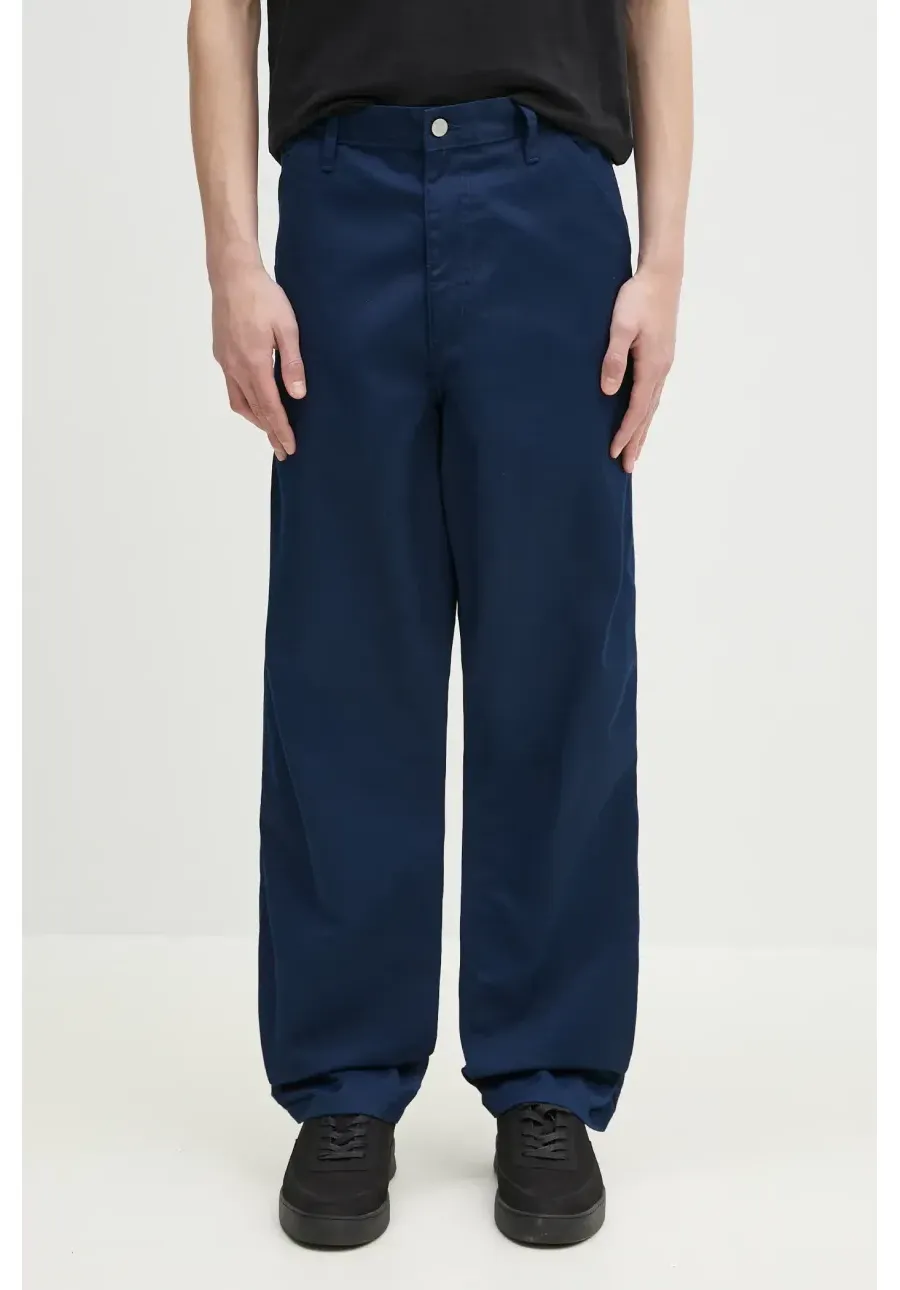 obrazek 1 Carhartt WIP spodnie Simple Pant męskie kolor granatowy proste I034907.E702