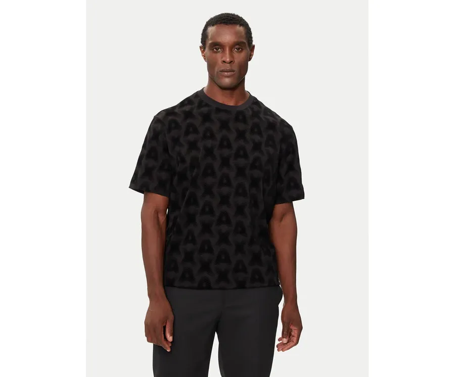 obrazek 1 Armani Exchange T-Shirt XM000061 AF10356 FC009 Czarny Regular Fit