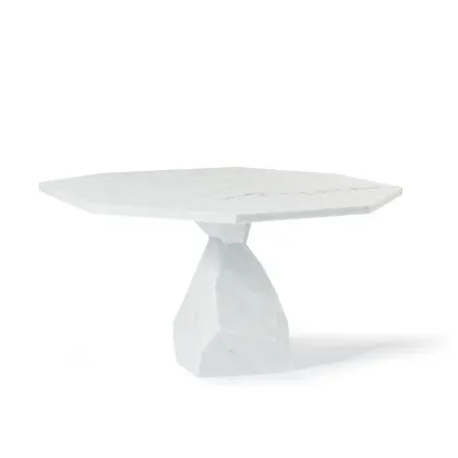 Picture Dinner table made of marble for an elegant living room - Ginger & Jagger