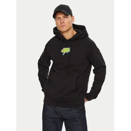 Zdjęcie Off-White Bluza OMBB097F22FLE0061070 Czarny Regular Fit