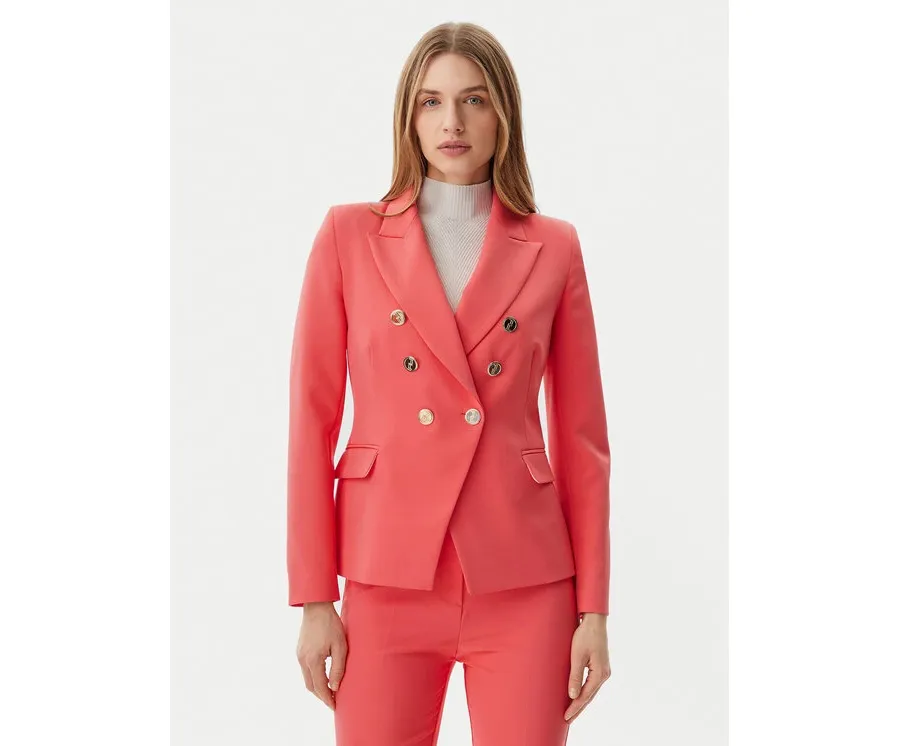 obrazek 1 ARTIGLI Marynarka ACGI000839 Koralowy Regular Fit