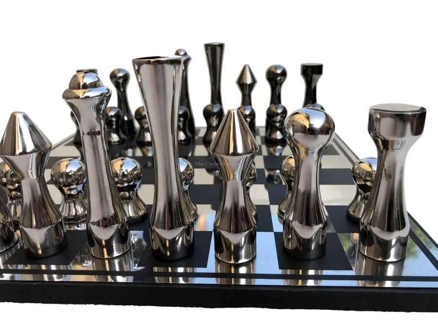 obrazek 2 Fantastyczny współczesny komplet szachowy - The Chess Empire