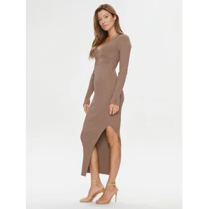 Zdjęcie Calvin Klein Sukienka dzianinowa K20K205997 Beżowy Slim Fit