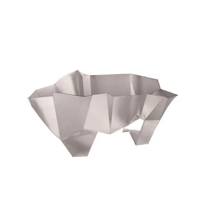 Zdjęcie Włoska miska na owoce platerowana srebrem o oryginalnym kształcie – Pampaloni