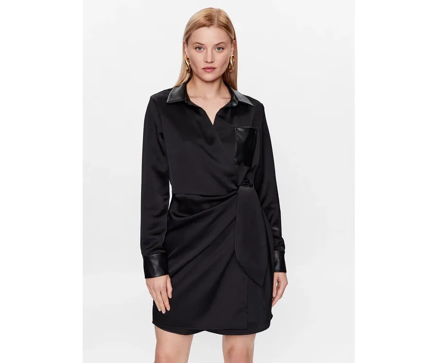 obrazek 1 DKNY Sukienka koktajlowa P3ABRODB Czarny Regular Fit