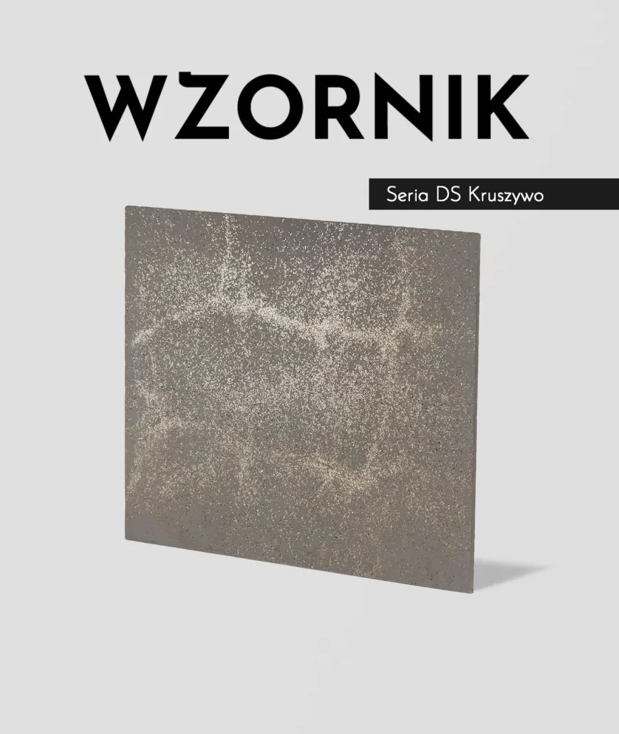 obrazek 1 Wzornik DS - (brązowy, złote kruszywo, średnia porowatość) - beton architektoniczny