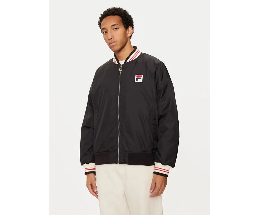 obrazek 1 Fila Kurtka bomber Limoges FAM0755 Czarny Regular Fit