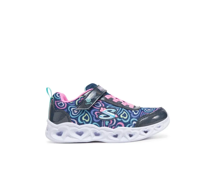 obrazek 1 Skechers Sneakersy Heart Lights-Boogie Love 303257L/NVMT Granatowy