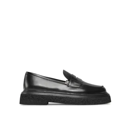 Zdjęcie Max Mara Loafersy Crepeloafer 23452619336 Czarny