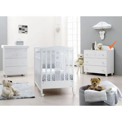 Zdjęcie Zjawiskowa komoda niemowlęca z 3 szufladami - Italbaby
