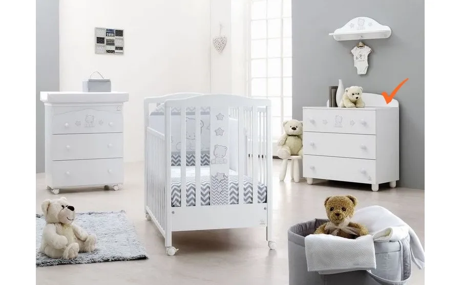 obrazek 1 Zjawiskowa komoda niemowlęca z 3 szufladami - Italbaby