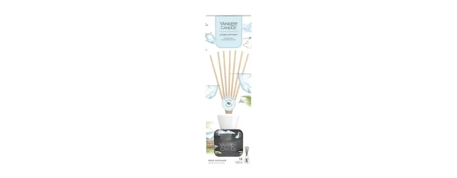 obrazek 1 Yankee Candle Clean Cotton Reed Diffuser Świeca zapachowa 310 g