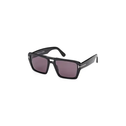 Zdjęcie Tom Ford okulary przeciwsłoneczne męskie kolor czarny FT1153_5601A