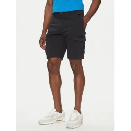 Zdjęcie Napapijri Szorty materiałowe N-Deline NP0A4HOT Czarny Regular Fit