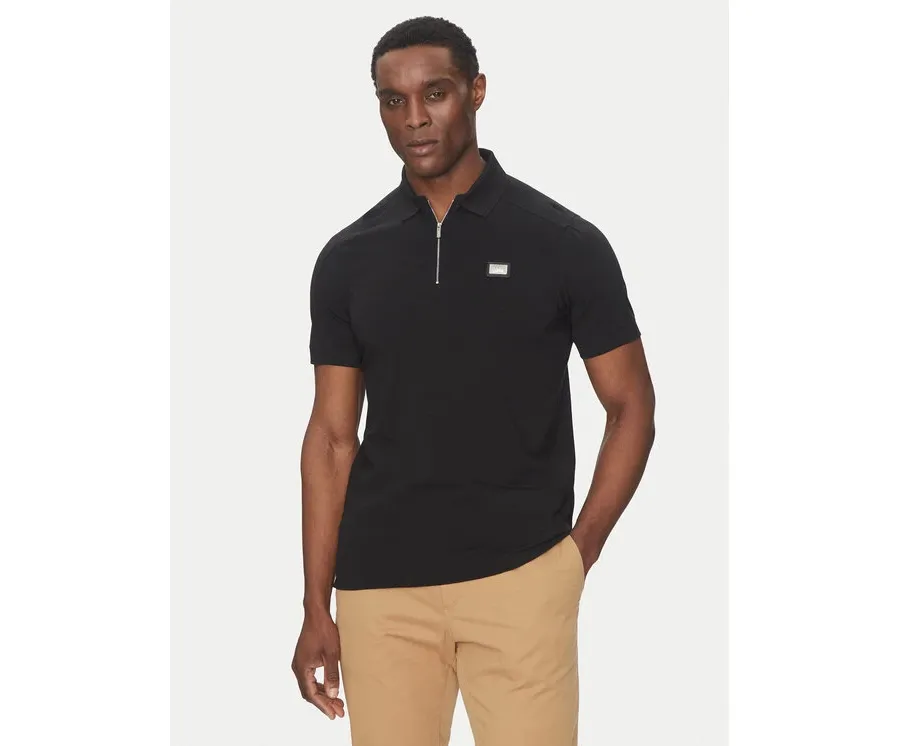 obrazek 1 KARL LAGERFELD Polo 745020 552221 Czarny Regular Fit