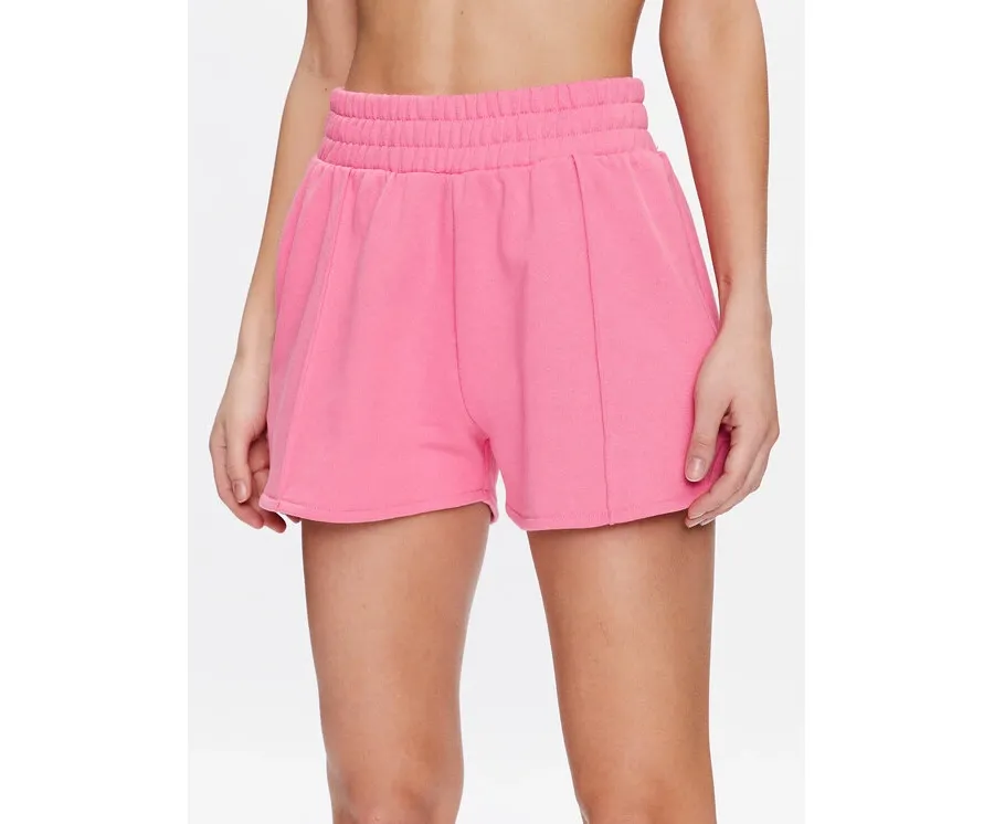 obrazek 1 Guess Szorty sportowe Dalya V3GD07 KAIJ1 Różowy Loose Fit