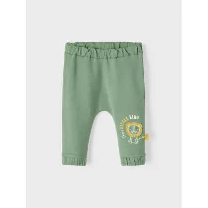 Zdjęcie NAME IT Spodnie materiałowe 13215629 Zielony Regular Fit