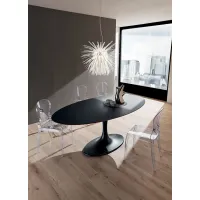 Picture A modern oval dinner table for a unique interior – La Primavera