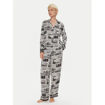 Zdjęcie DKNY Piżama YI90033 Czarny Relaxed Fit