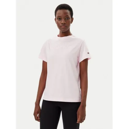 Zdjęcie Champion T-Shirt 117650 Różowy Slim Fit