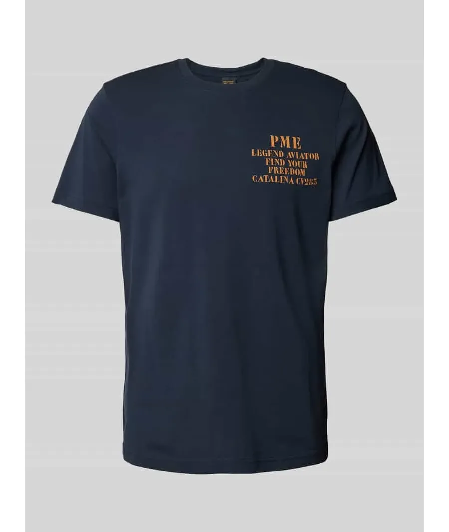 obrazek 1 T-shirt z nadrukiem z napisem i logo