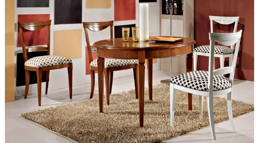 obrazek 2 Wyjątkowe, włoskie krzesło z litego buku - Fratelli Mirandola