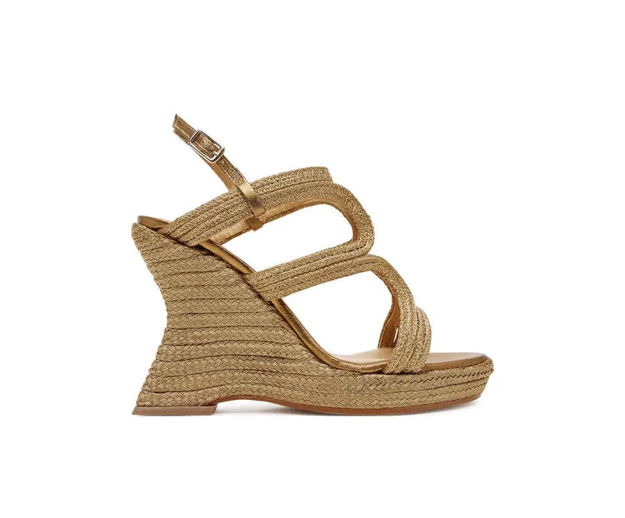 obrazek 1 Castañer Espadryle Jera/266 025562 Złoty