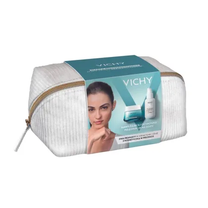 Zdjęcie Vichy Zestaw dermokosmetyków Mineral 89+Capital Soleil UV-Age Daily Fluid SPF50+ ( Krem lekki 50ml + SPF50+ 40ml)