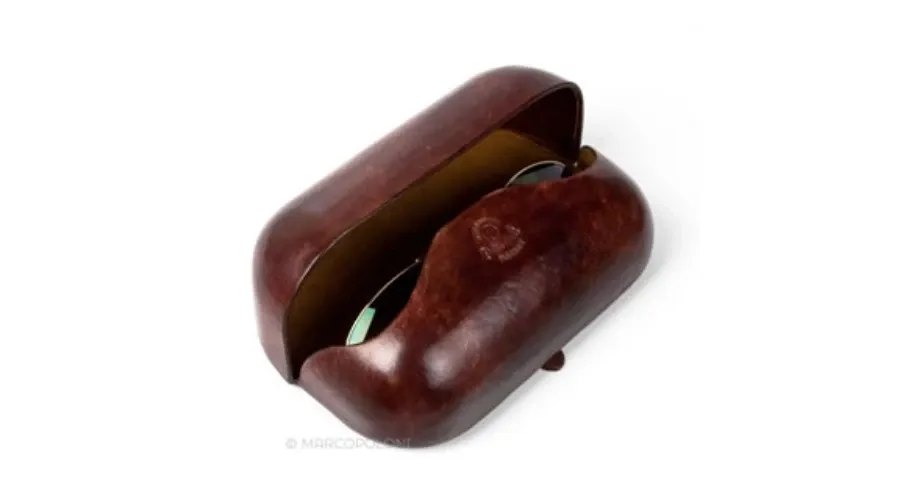 obrazek 2 Stylowe etui na okulary ze skóry