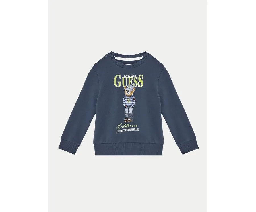 obrazek 1 Guess Bluza N5RQ05 KAD74 Granatowy Regular Fit