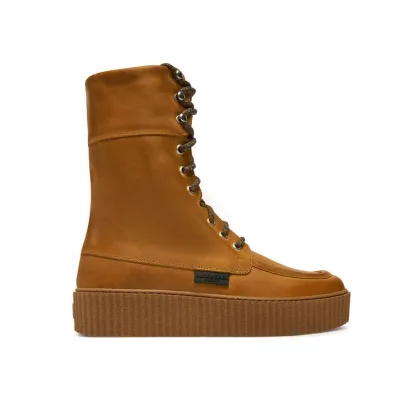 Zdjęcie Weekend Max Mara Botki 2425796095600 Brązowy