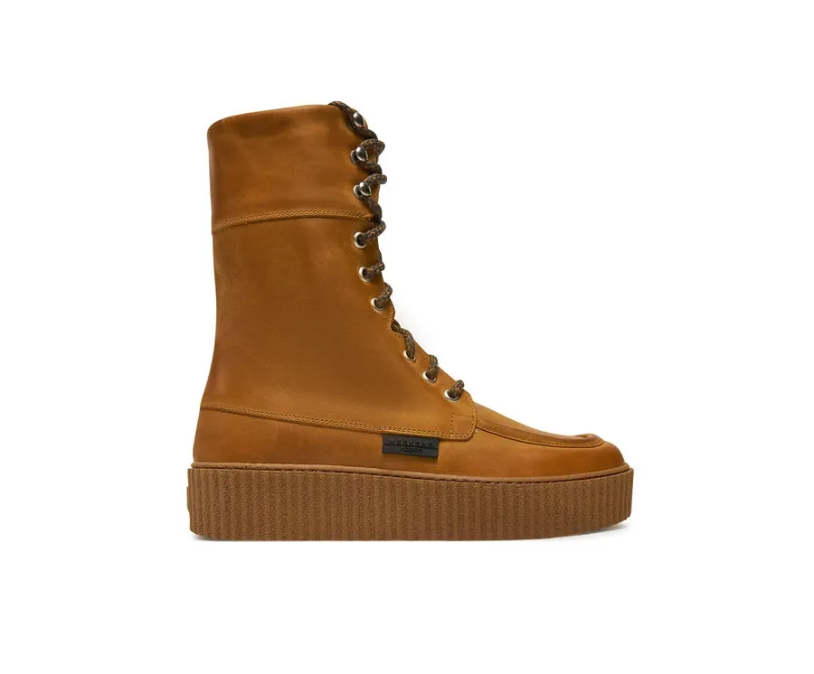 obrazek 1 Weekend Max Mara Botki 2425796095600 Brązowy