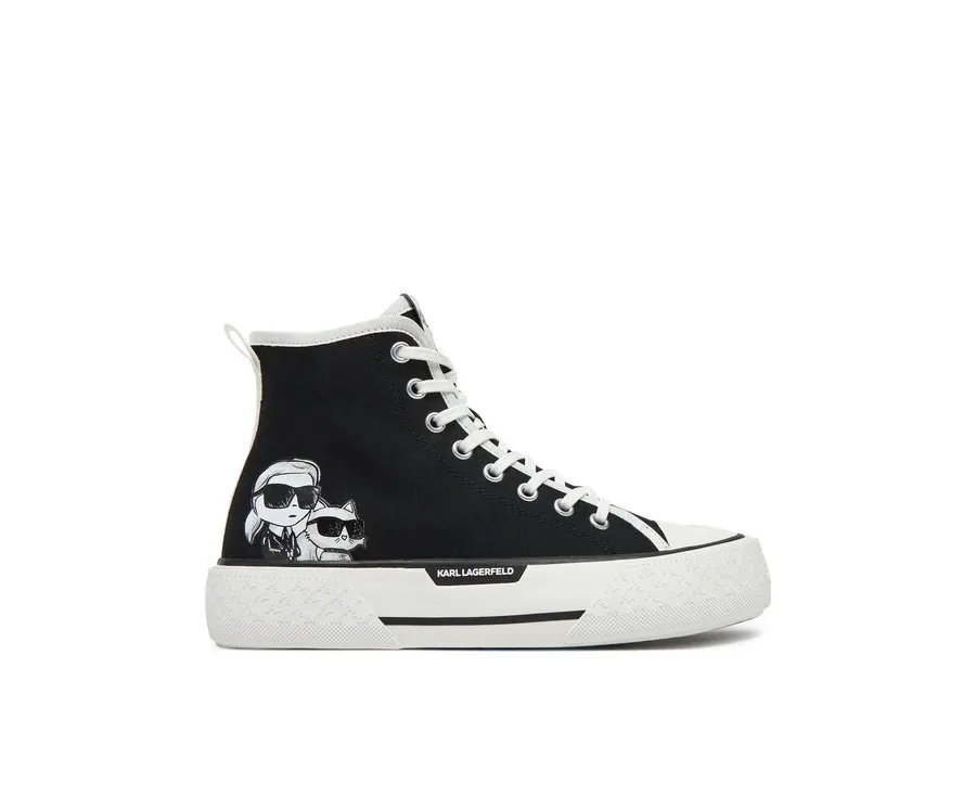 obrazek 1 KARL LAGERFELD Trampki KL60654T Czarny