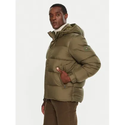 Zdjęcie Tommy Hilfiger Kurtka puchowa MW0MW36569 Zielony Regular Fit