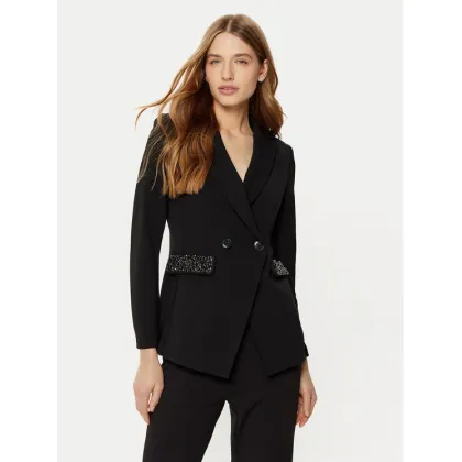 Zdjęcie Rinascimento Marynarka CFC0121904003 Czarny Regular Fit