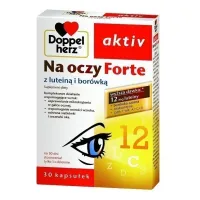 Zdjęcie Doppelherz Aktiv Na Oczy Forte, Suplement diety wspomagający wzrok, Kapsułki DOPPELHERZ
