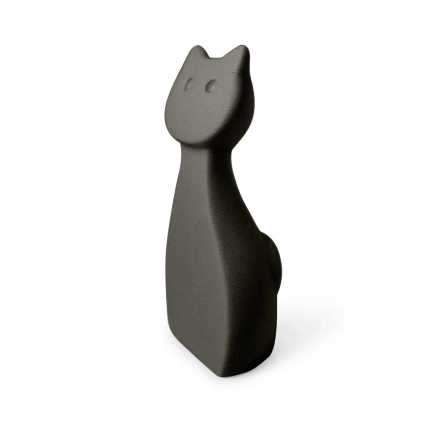 obrazek 17 Stylowa figurka ceramiczna w kształcie kota