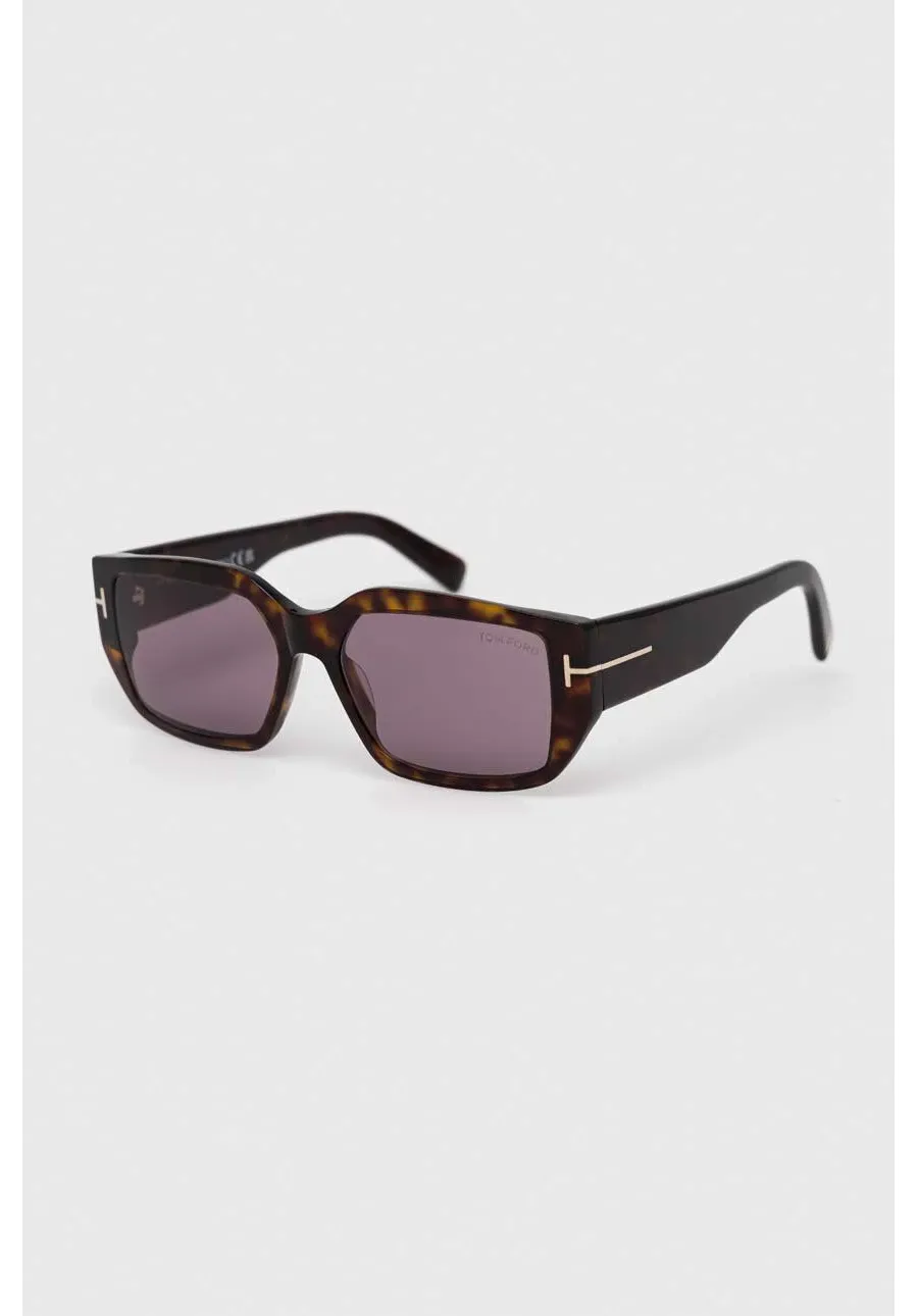 obrazek 1 Tom Ford okulary przeciwsłoneczne damskie kolor brązowy