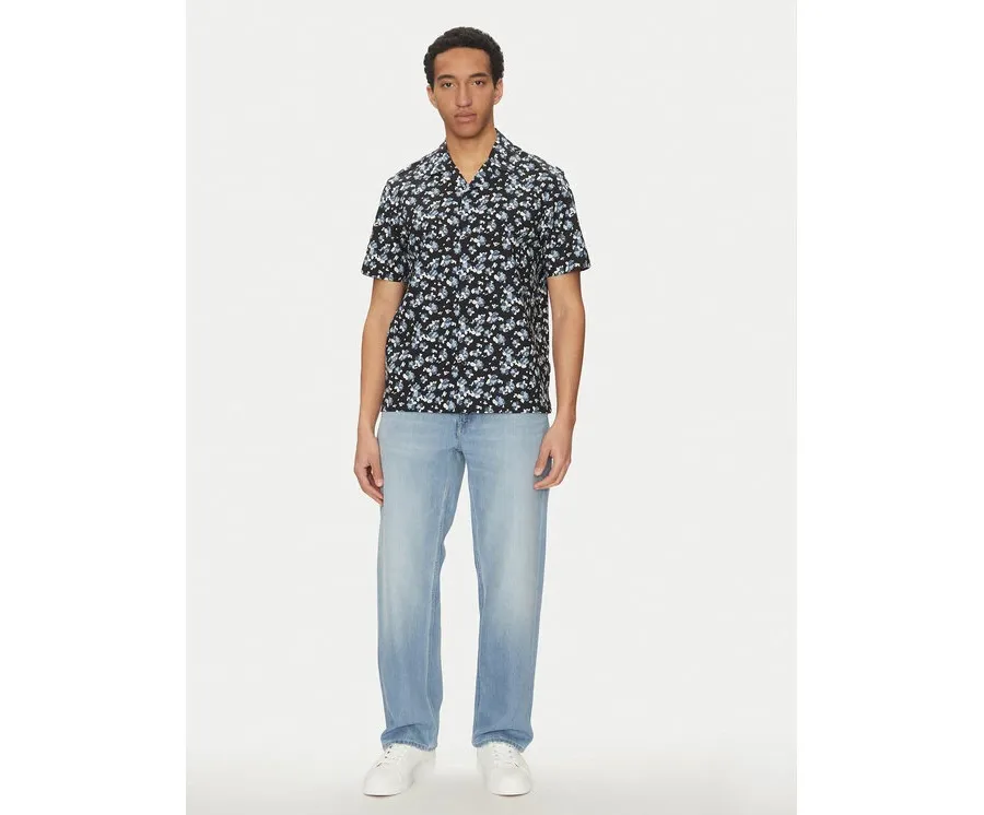 obrazek 1 Michael Kors Koszula CS5405QHPL Czarny Relaxed Fit