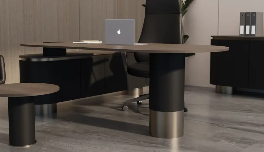 obrazek 3 Luksusowy zestaw mebli do biura