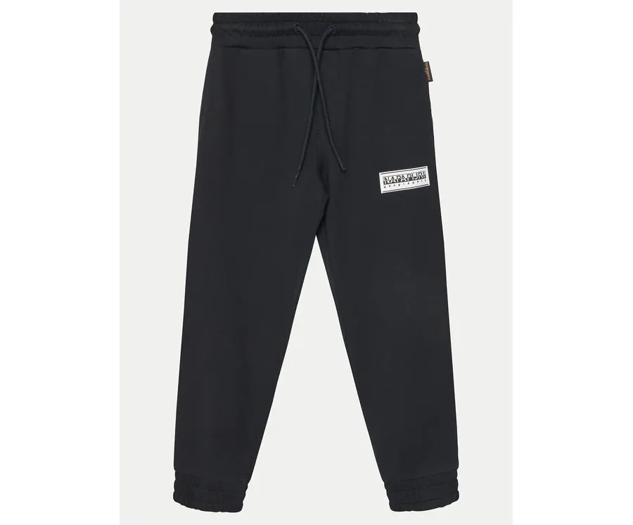 obrazek 1 Napapijri Spodnie dresowe Chamois NP0A4IGK M Czarny Regular Fit