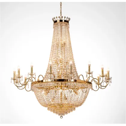 Zdjęcie Wyjątkowy kryształowy żyrandol w stylu klasycznym – Il Paralume Marina