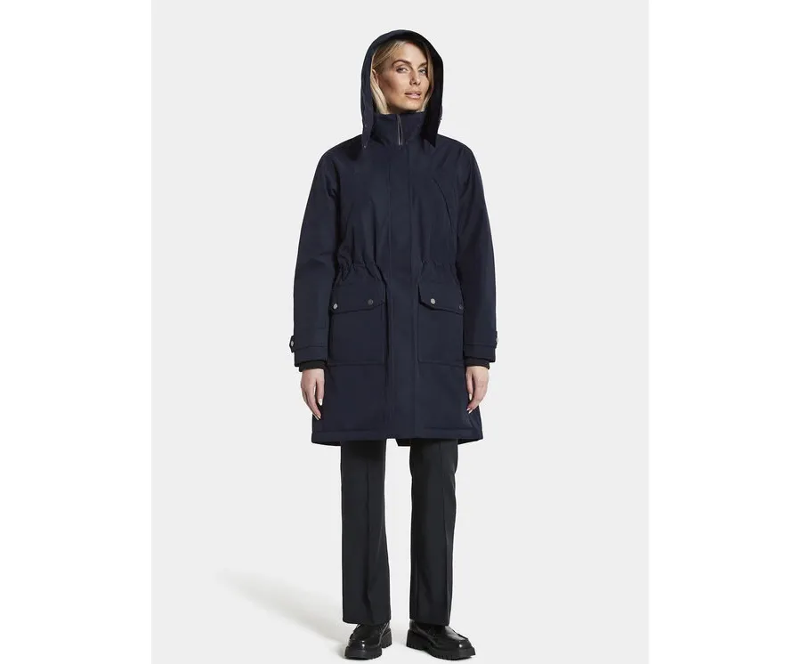 obrazek 1 Didriksons Parka Lene 504261 Granatowy Relaxed Fit