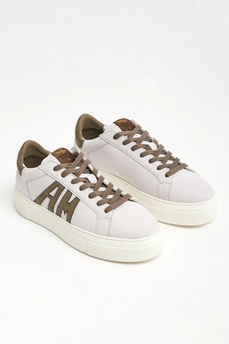 obrazek 1 Sneakersy damskie skórzane AERONAUTICA MILITARE Aeronautica Militare