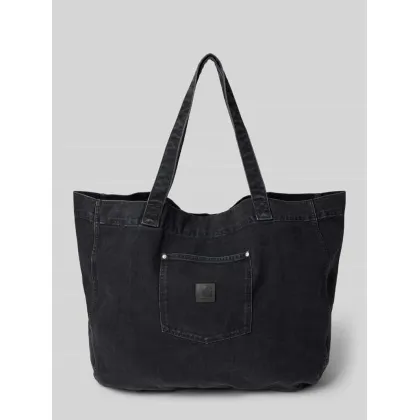 Zdjęcie Torebka z imitacji denimu model ‘Rivet’