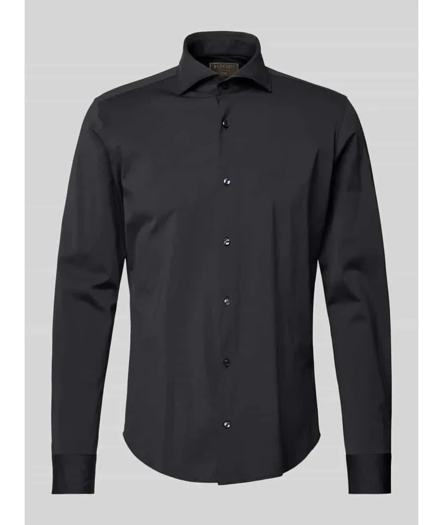 obrazek 1 Koszula biznesowa o kroju slim fit z listwą guzikową model ‘Pai’