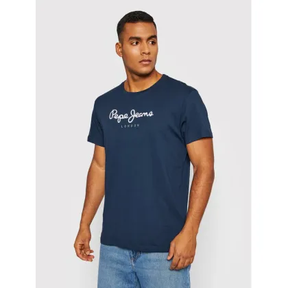 Zdjęcie Pepe Jeans T-Shirt Eggo PM508208 Granatowy Regular Fit