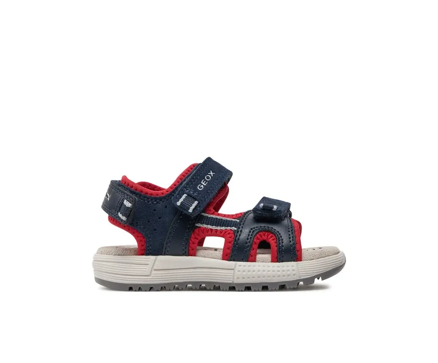 obrazek 1 Geox Sandały J Sandal Alben Boy J35AVA 01520 C0735 M Granatowy