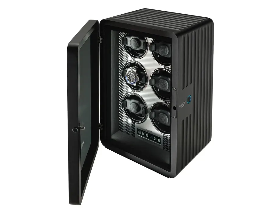 obrazek 4 Czarny rotomat na 6 zegarków