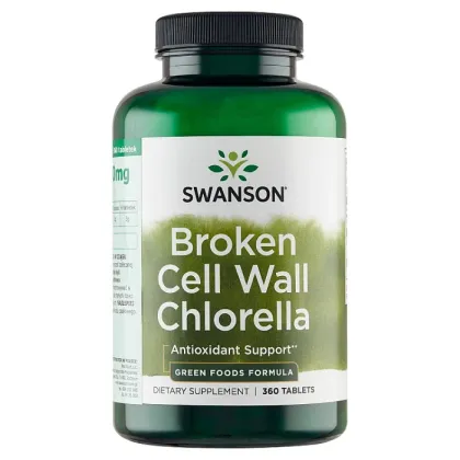 Zdjęcie Swanson Chlorella 500 mg Tabletki